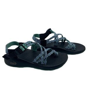 Chaco ZX/2 Classic Double Strap Sandals Teal Blue Womens Size 8
